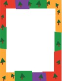 Christmas Menu Borders - MustHaveMenus