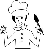 Cartoon Chef Clipart