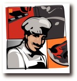 Pizza Chef Clipart