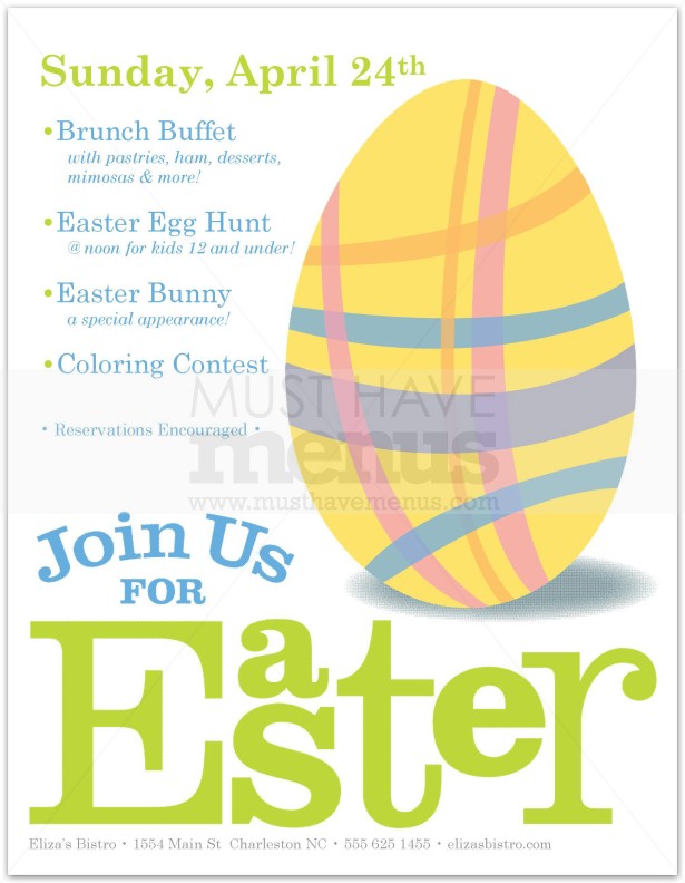 Easter Brunch Flyer | page 1