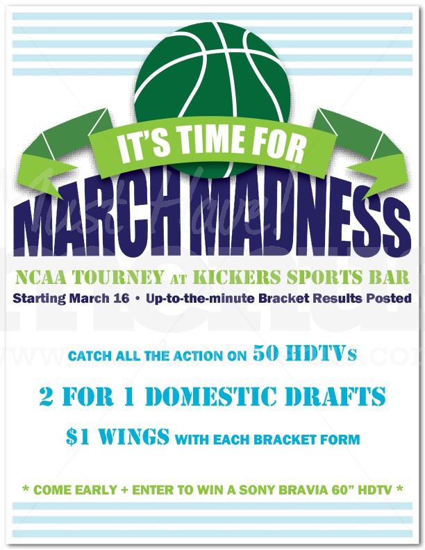 March Madness Flyer Archive | page 1