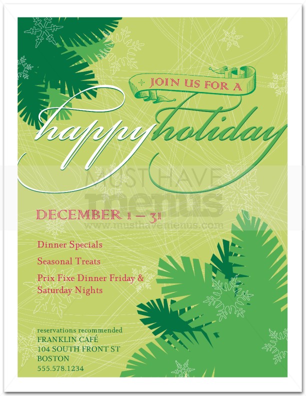 Happy Holiday Flyer | page 1