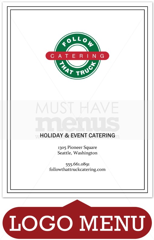 Catering Menu Cover | page 1