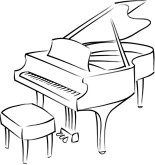 Customize 3+ Piano Clip Art and Menu Graphics - MustHaveMenus