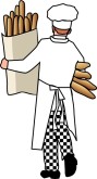 Bread Baker Clipart