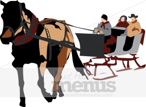 Sleigh Ride Clipart | Holiday Clipart Archive