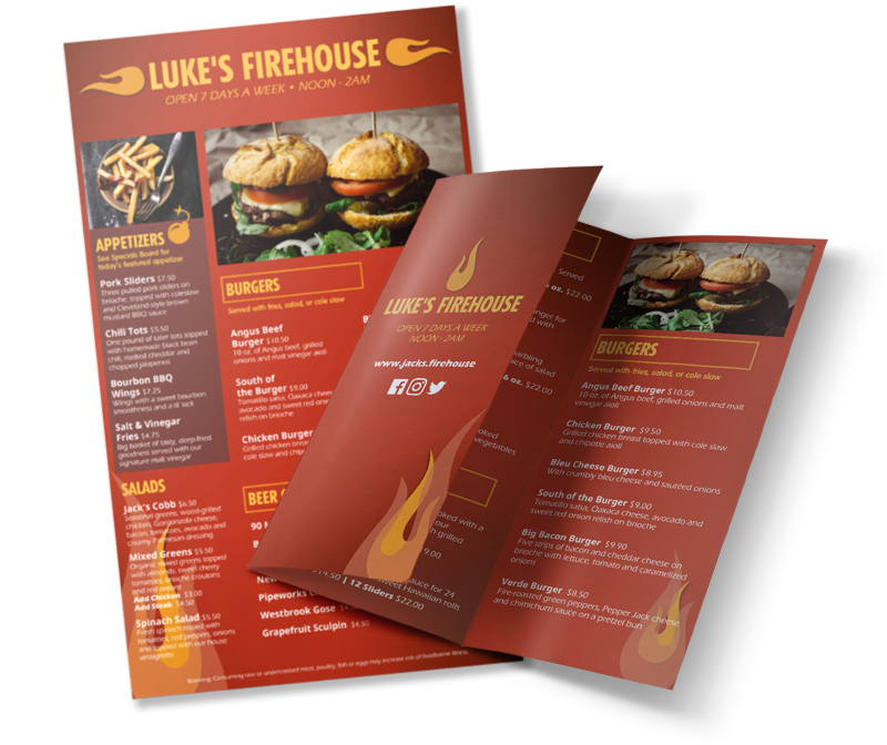 MustHaveMenus - Easy Menu Maker With Quality Menu Printing